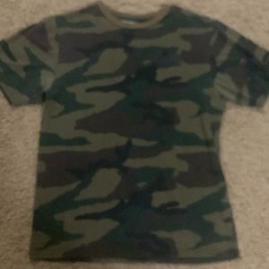 Boys size large boys camo shirt